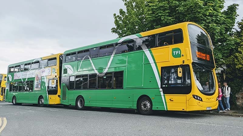 Dublin Bus a Dublino.